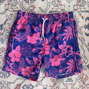 Trunks Surf & Swim Floral Swim Shorts - size Medium